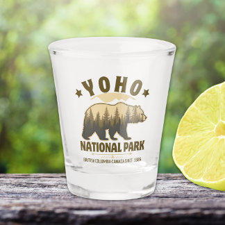 Copo De Shot Vintage Yoho Bear Design – British Columbia