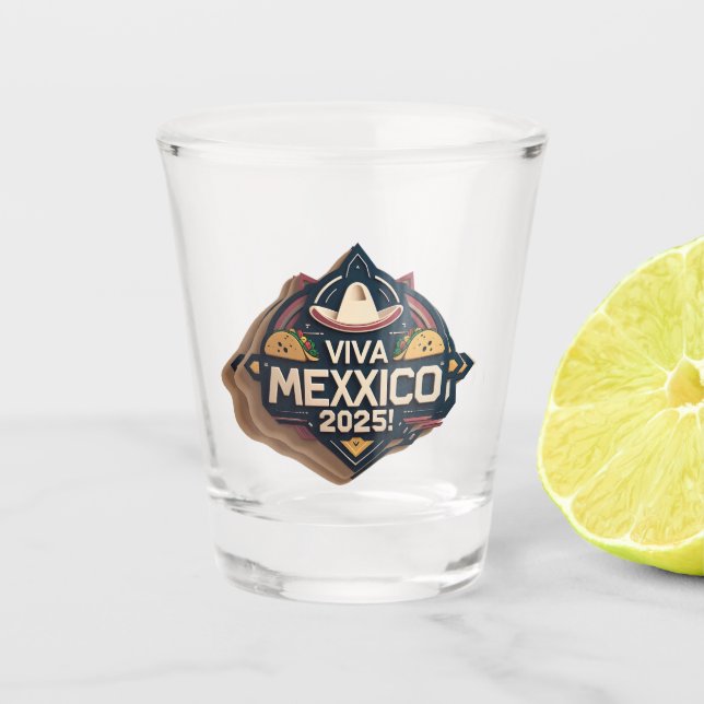 Copo De Shot Viva México (Frente)