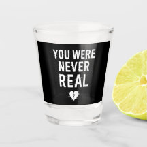 Você Nunca Foi Real - Design De Coração Quebrado C