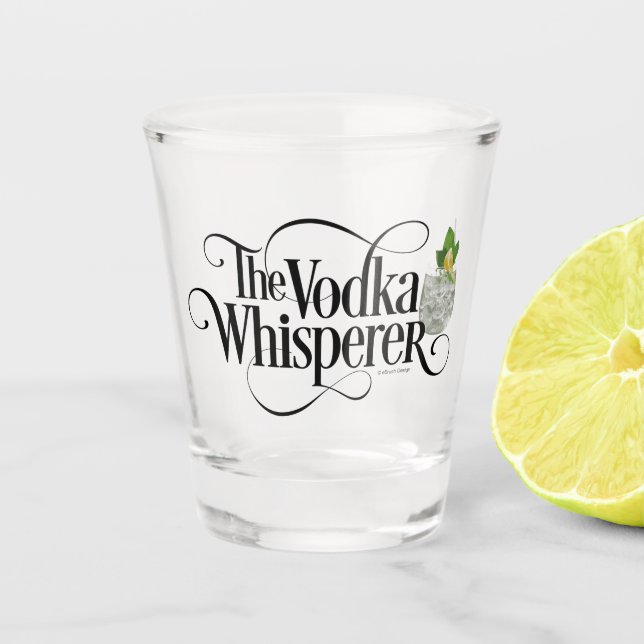 Copo De Shot Vodka Whisperer Shot Glass (Frente)
