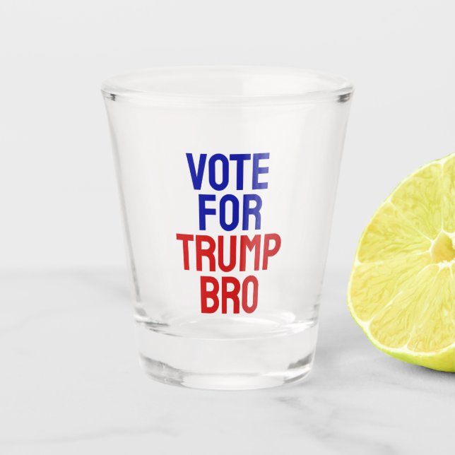 Copo De Shot Votação Para Trump Bro - Eleições 2024 (Frente)