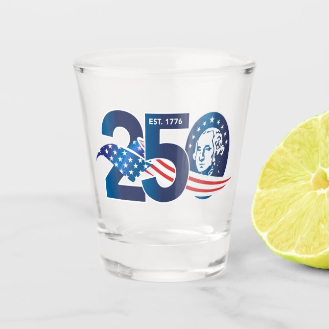 Copo De Shot Washington 250 (Frente)