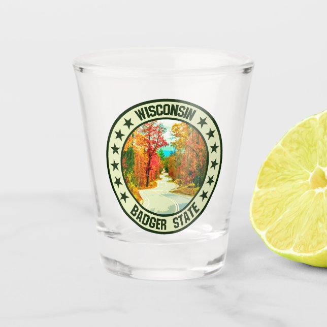 Copo De Shot Wisconsin (Frente)