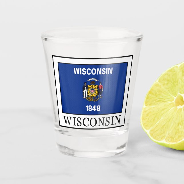 Copo De Shot Wisconsin (Frente)