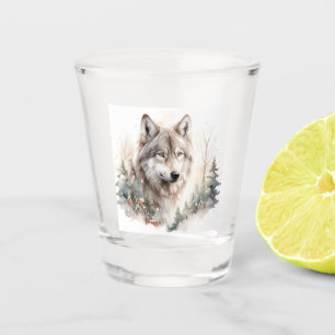 Copo De Shot Wolf Shot Glass