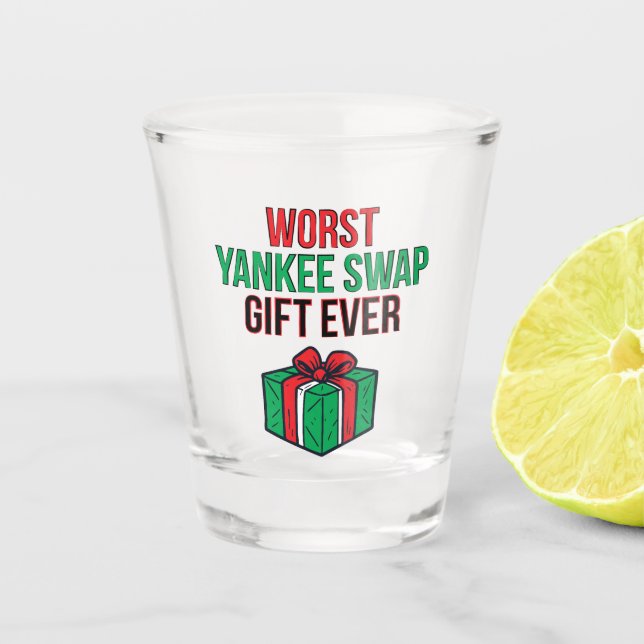 Copo De Shot Worst Yankee Swap Gift Ever (Frente)