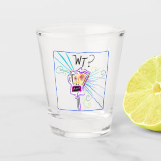 Copo De Shot WT? O QUE? EMOJI Meemogie