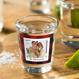 Copo De Shot Xadrez Red Buffalo, Nome Pessoal E Foto