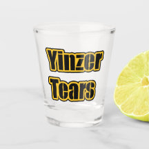 Yinzer Tears shot glass