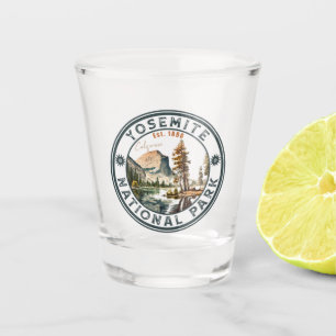Copo De Shot Yosemite National Park Vintage Mountain Souvenirs