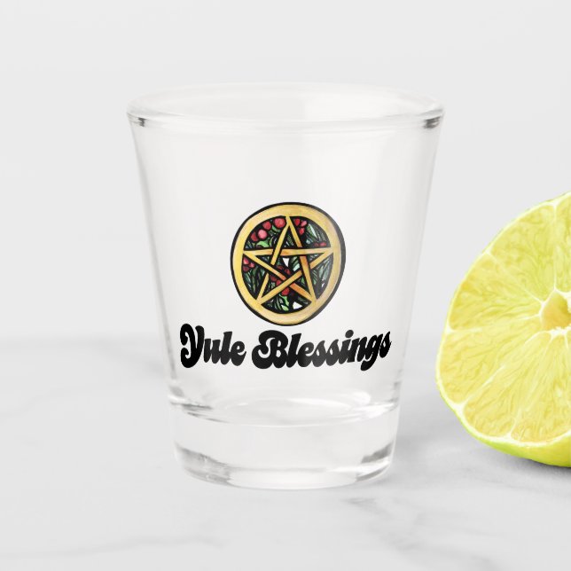 Copo De Shot Yule Blessings (Frente)