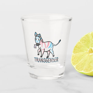 Copo De Shot Zebra transgênero