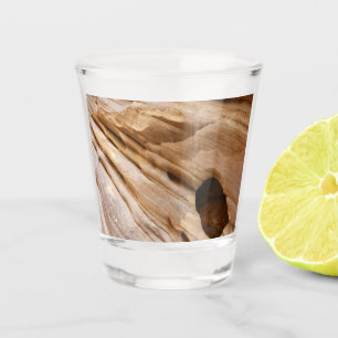 Copo De Shot Zion Canyon Wall I Abstrato Natureza Fotografia