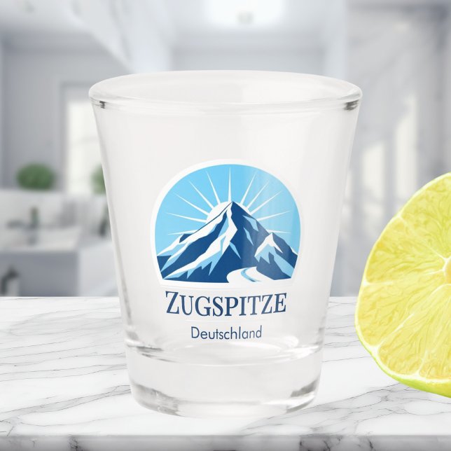 Copo de shot Zugspitze montanha Alemanha (Criador carregado)