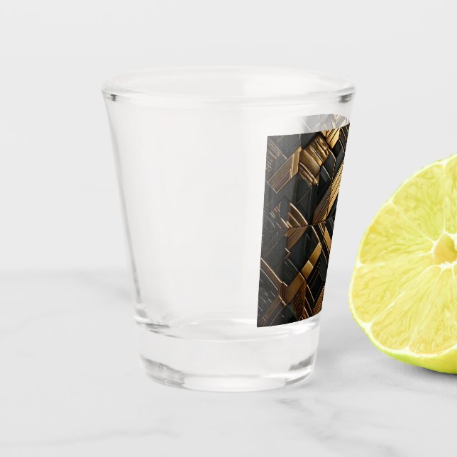 Copo De Shot Zwart Goud Retro (Esquerda)