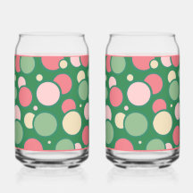 Copo de Soda Bolhas Cor-de-Rosa