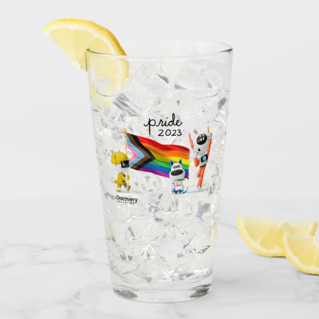 Copo de vidro (Gelo frontal)