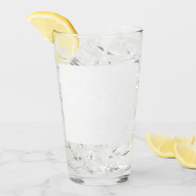 Copo de vidro (Gelo frontal)