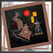 Copo de vidro - Abstrato - Wassily Kandinsky