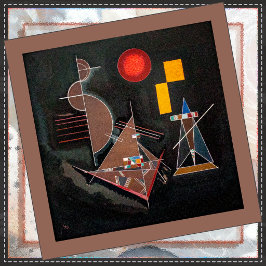 Copo de vidro - Abstrato - Wassily Kandinsky