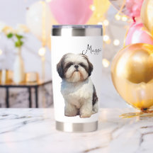 Copo Isolado de Cachorro Fofo