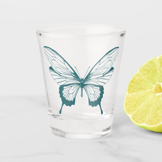 Copo para Shot de Borboleta (Frente)