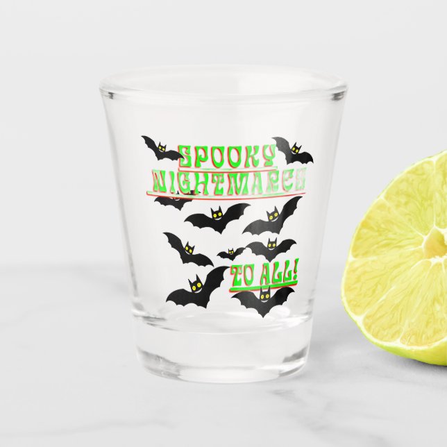 Copo para Shot de Halloween Maluco (Frente)