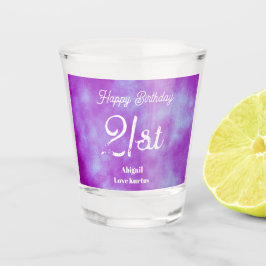 Copo para shot Efeito Nuvem dos Sonhos de 21º Aniv
