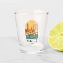 Copo para Shot Vintage Veneza Itália – Viagem de G