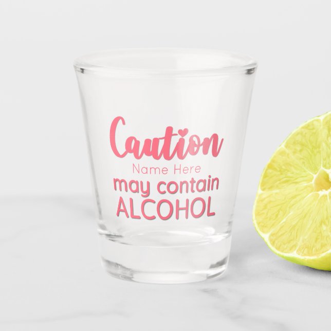 Copo Personalizado de Shot Engraçado (Frente)