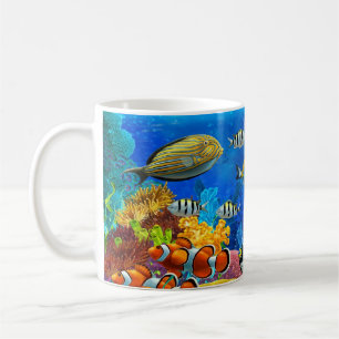 Copo tropical da caneca de café do design de