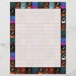 Copos de café papelaria papel