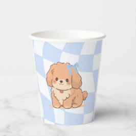 Copos de papel Laços e Ossos