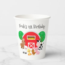 Copos de Papel para Festa de Aniversário com Tema