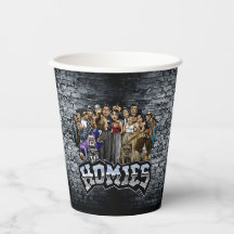 Copos de Papel para Festa dos Lil Homies, Festa Ol