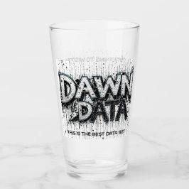 Copos de vidro de dados Dawn