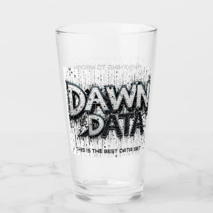 Copos de vidro de dados Dawn