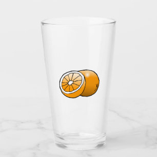 Copos de Vidro Laranja