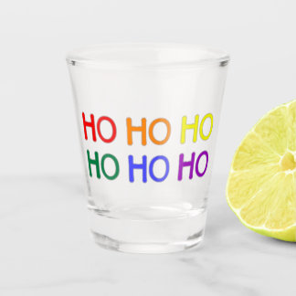 Copos para Shot Ho Ho Ho Arco-íris