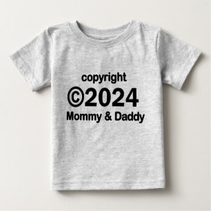 Copyright 2020 - Mamãe e camiseta de bebê Pai