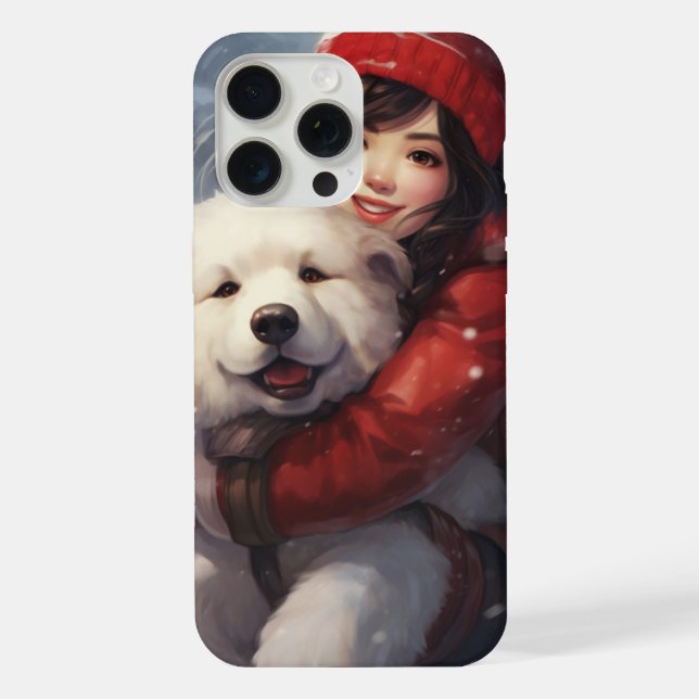 Coques iPhone 15 Pro Max - Chien-2 (Verso)
