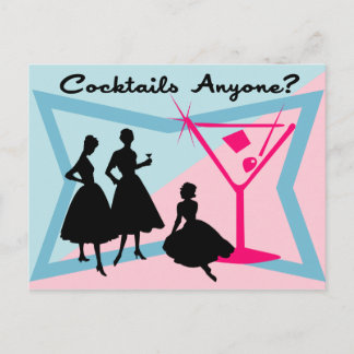 Coquetéis para todos? Cartão postal