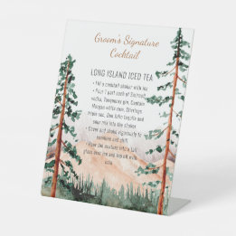 Coquetel de Assinatura do Horário Rustic Mountain