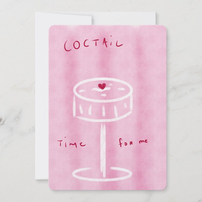 Coquetel Flat Card (Frente)