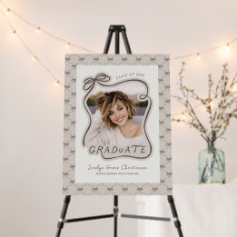 Coquette Bow Photo Graduation 