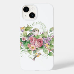 Cor da água das flores de aves