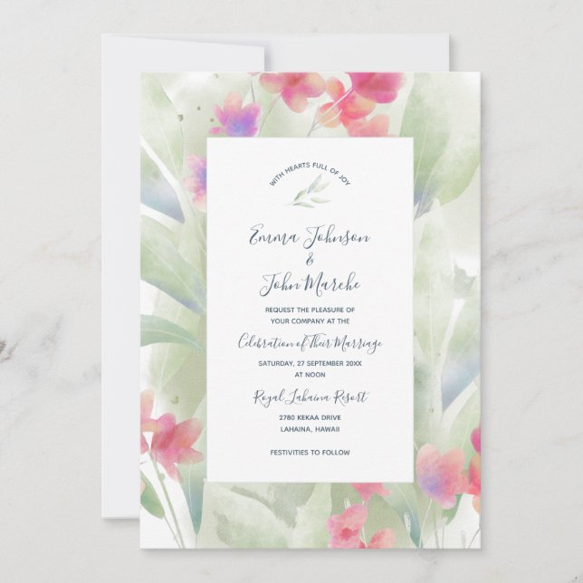 Cor da Água Plumeria (Frente)