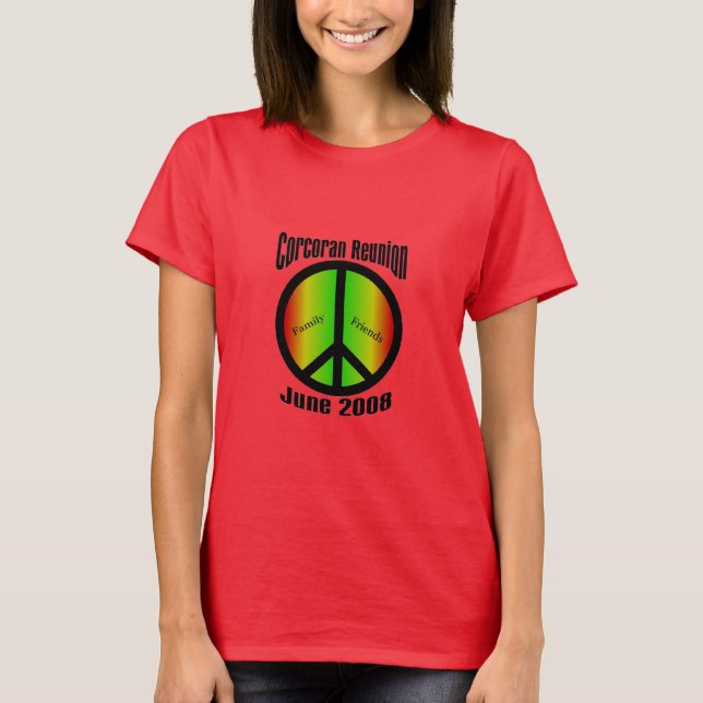 Cor da Camisa da Reunião Corcorana (Frente)