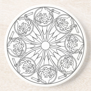 Cozinha & Jogos de Mesa Mandalas Colorir