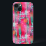 Cor d'água pintada com abstrato de brilho solar<br><div class="desc">abstrato de brilho solar pintado sem costura, cor d'água verde, fundo vermelho em textura de papel © e ® Bigstock® - Todos os direitos reservados.</div>